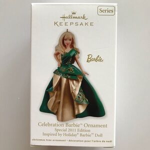 Hallmark Keepsake Barbie Celebration Ornament Special 2011 Edition